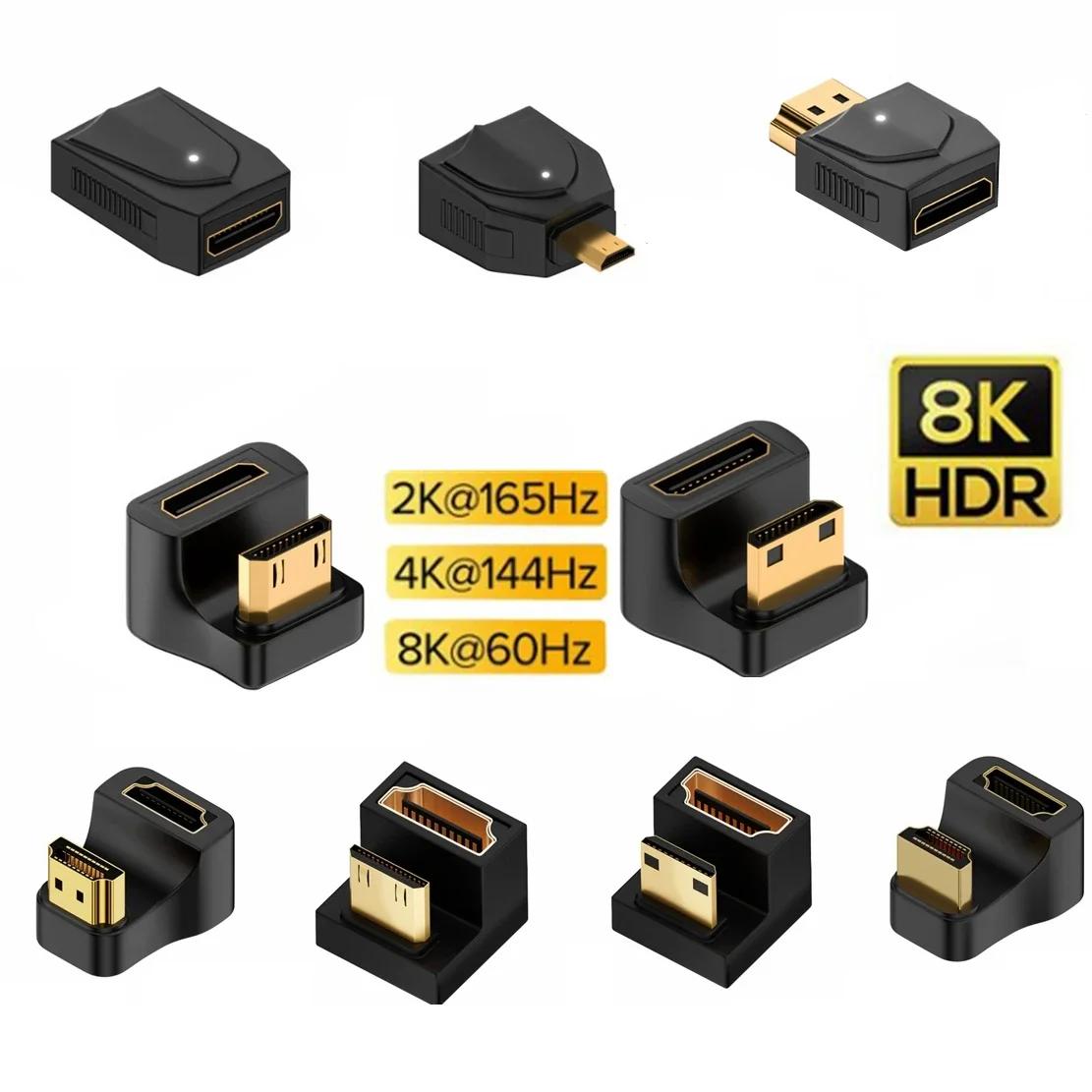U ̴ HDMI  , 180 ũ HDMI -HDMI  ޱ L , HD 2.1V ͽټ, 4K, 8K, 60Hz, 360 